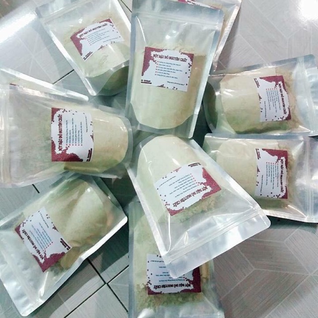 [Siêu Sale] [Bán sỉ Rẻ nhất] 10 gói Bột đậu đỏ 100g hand made nhà làm bột mịn mới
