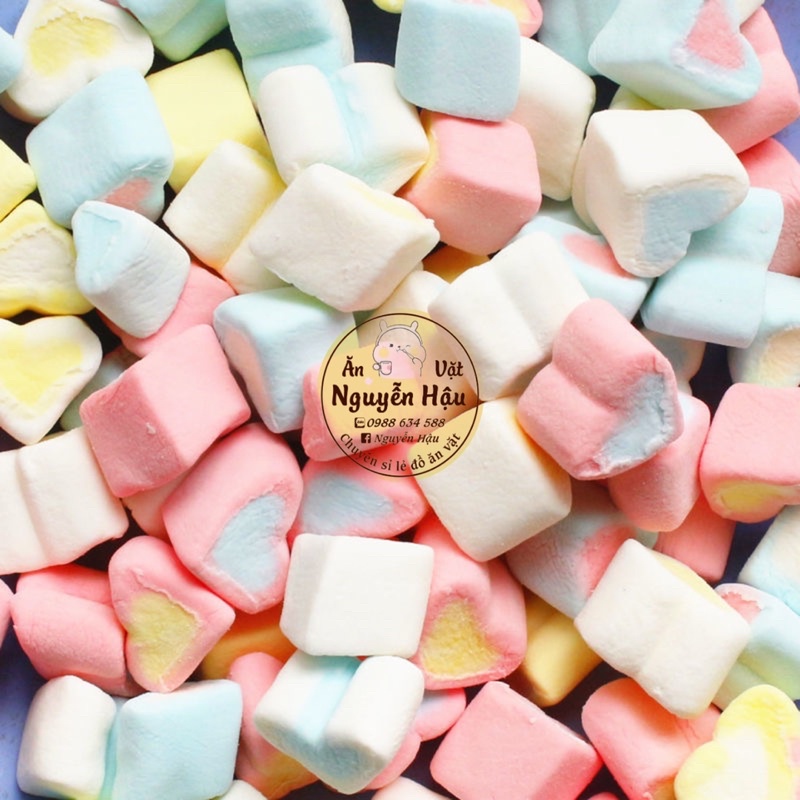 KẸO BÔNG MARSHMALLOW MÈO Ú 250GR_ĂN VẶT DỄ THƯƠNG