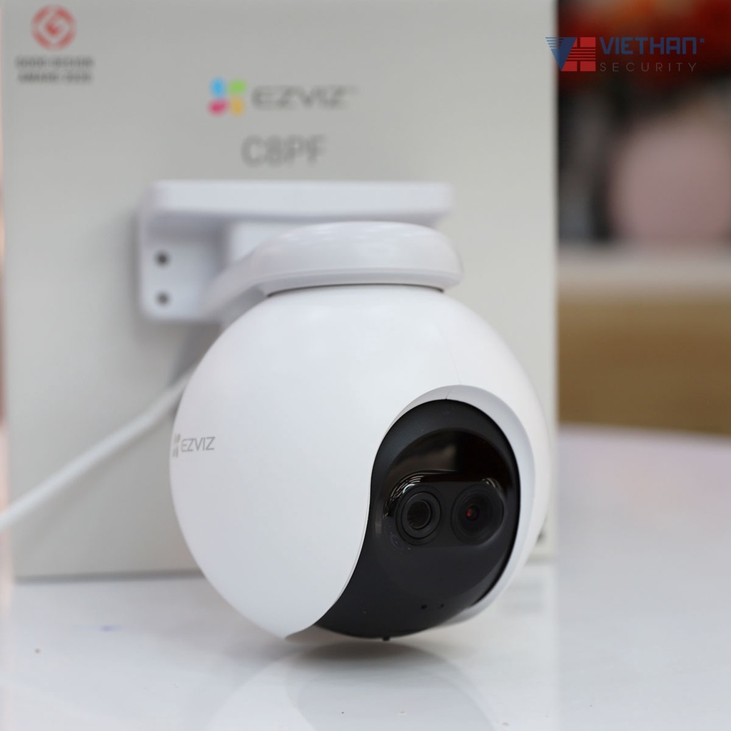 Camera Wifi ngoài trời quay quét ỐNG KÍNH KÉP EZVIZ C8PF full HD1080P, chính hãng, bảo hành 24 tháng