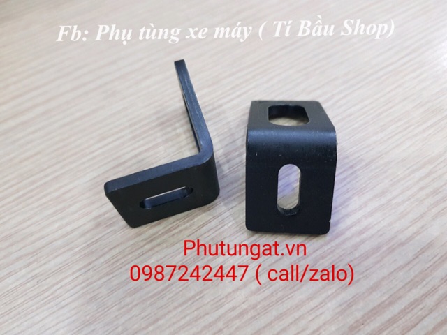 Pat gắn trợ sáng bi mini ngay ốc chân phuộc ( 1 cặp)