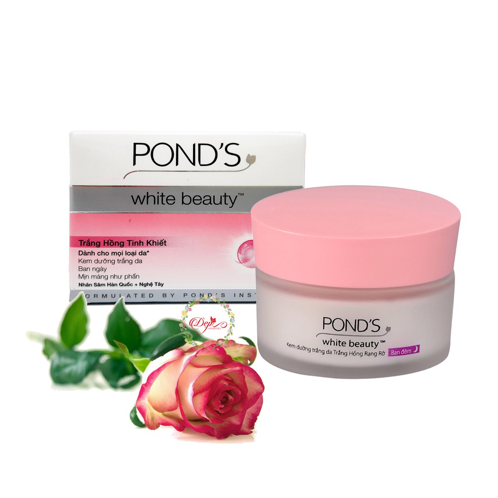 Kem Dưỡng Trắng Da Trắng Hồng Tinh Khiết Ban Ngày Ponds 30g