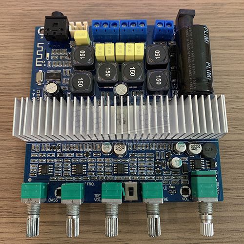Mạch khuếch đại âm thanh 2.1 TPA3116 bluetooth 5.0 100W+2x50W