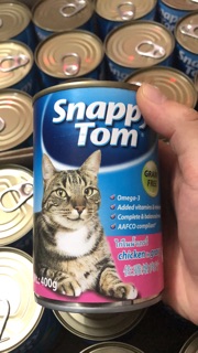 Pate cho mèo Snappy Tom loại 85gr