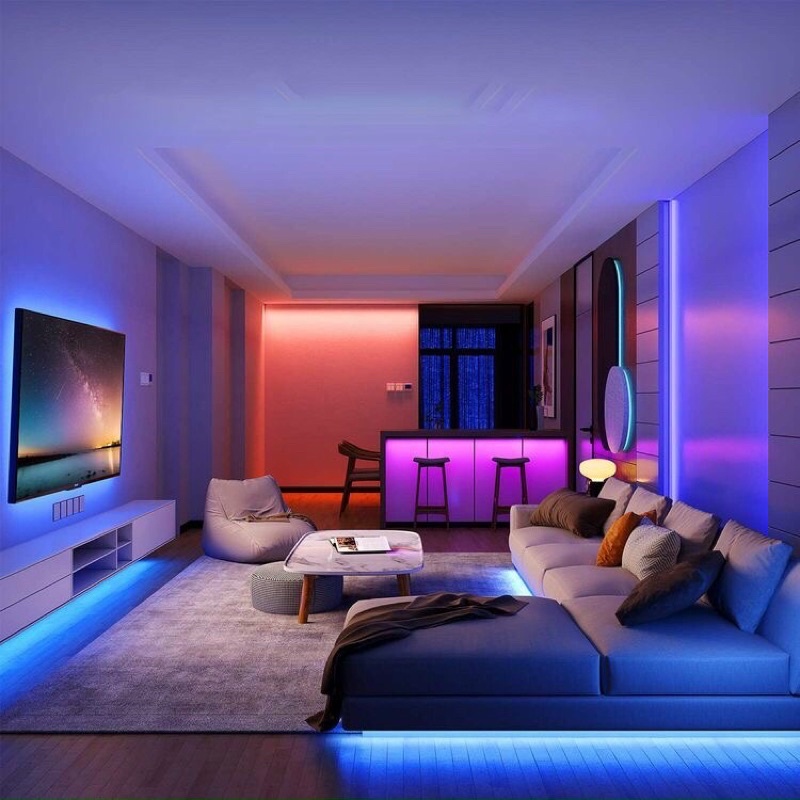 ✅ Đèn Led TikTok RGB 5050 Nhiều Màu Dùng App Điện Thoại