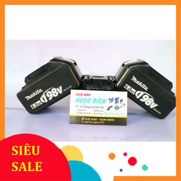 Pin Máy Khoan,Siết Ốc Bulong,Chuyên Vít 198V