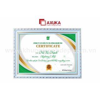 Khung ảnh bằng khen giấy khen. khung hình giấy chứng nhận a3,a4,a5 đẹp, chất lượng. mặt mica dày dặn.