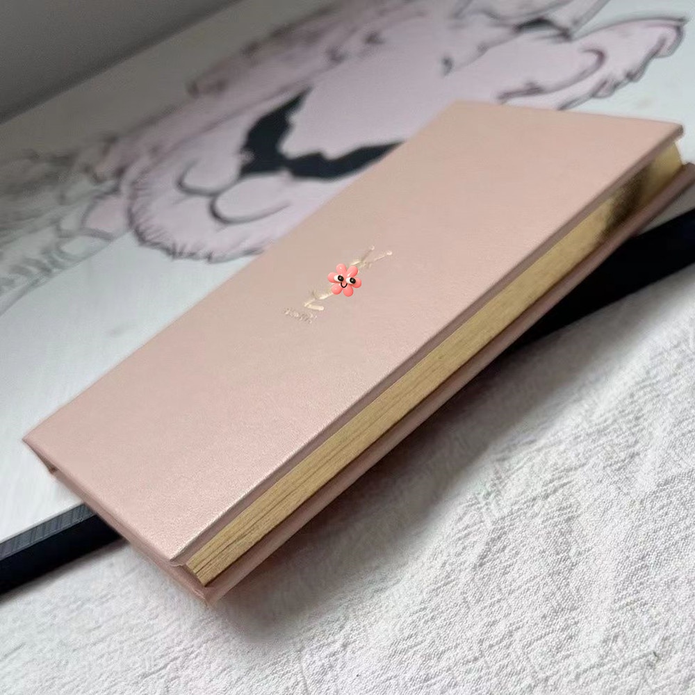 Y &amp; L Sổ Tay Ghi Chú Rỗng Màu Hồng Đếm Số Lượng Giveaway