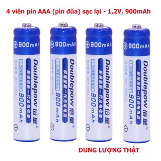 Pin Sạc AAA Doublepow 900mah