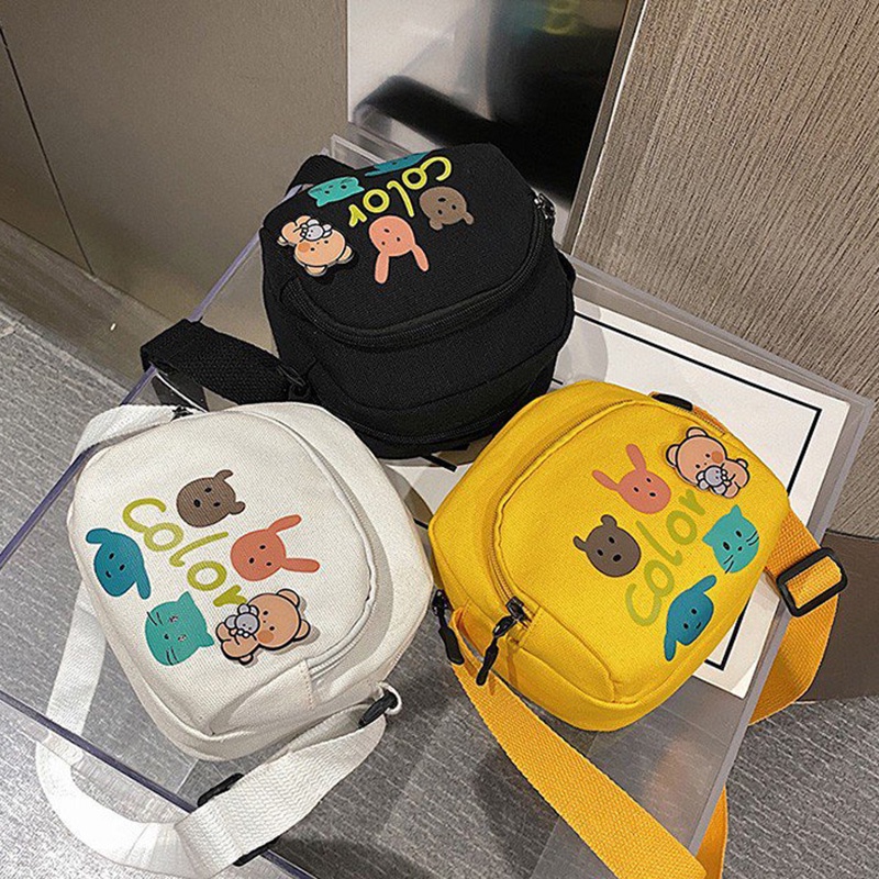 Túi Đeo Chéo canvas Phong Cách Hàn Quốc Mới 2022 Thời Trang Cho Nữ