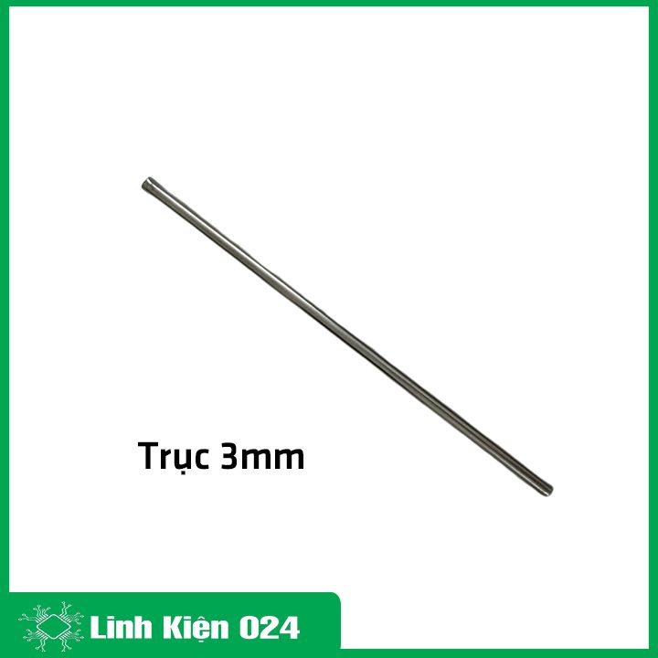 Trục thép nối dài trục động cơ dài 100mm trục 2mm-3mm-4mm-5mm-6mm-8mm-10mm