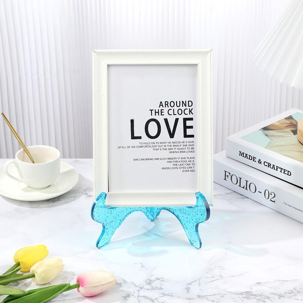 LAKAMIER Set 2 Khuôn Làm Giá Đỡ Hình Ảnh Bằng Epoxy Độc Đáo