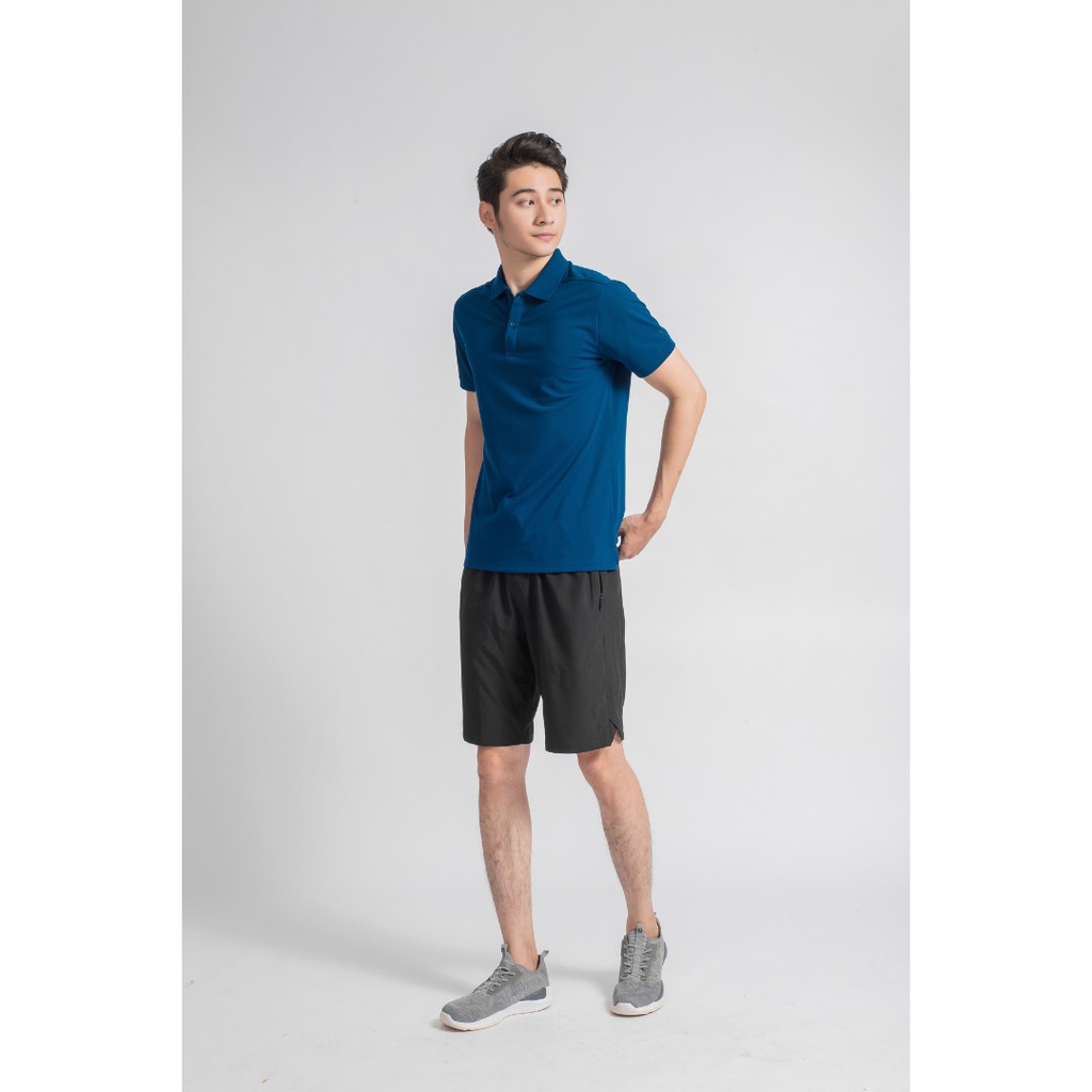 Áo polo nam 𝐈𝐍𝐒𝐈𝐃𝐄𝐌𝐄𝐍 phom dáng thể thao năng động, chất vải mịn mát, thấm hút mồ hôi - KPS022S9