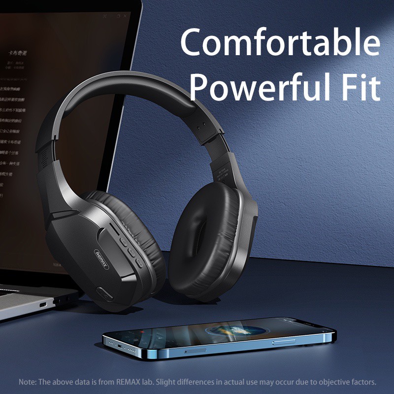 Tai nghe Bluetooth chụp tai headphones Remax RB-750HB V5.0 hỗ trợ thẻ nhớ