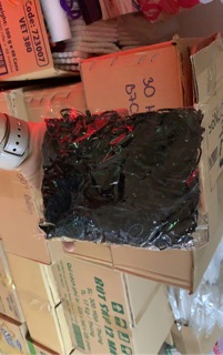 100g dây thun đen/màu buộc tócc