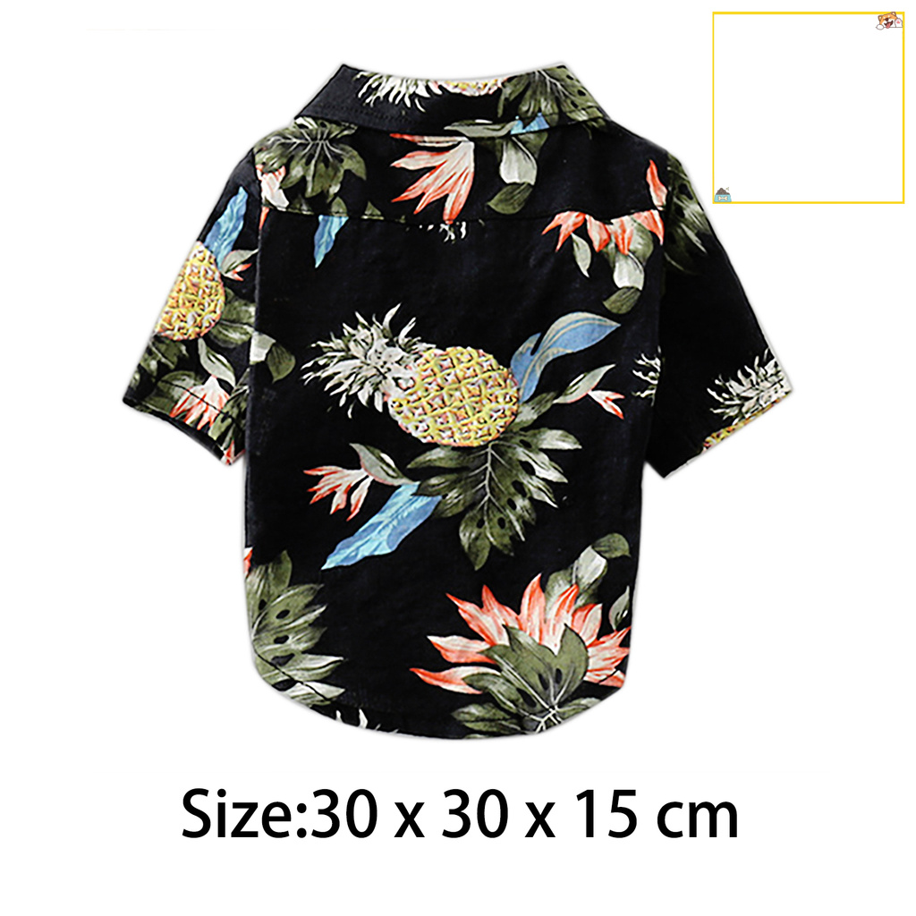 Áo Thun Cotton In Họa Tiết Cho Thú Cưng