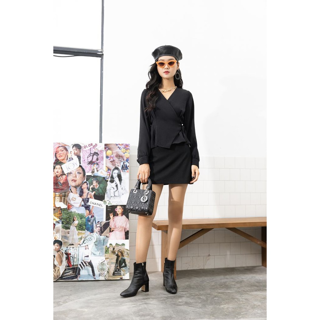 Chân váy chữ A ngắn cạp rời JAW0661 - 92WEAR | BigBuy360 - bigbuy360.vn