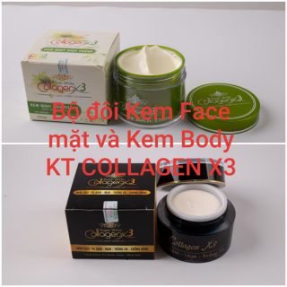 Kem trắng da Collagen x3