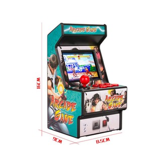 Có thể sạc lại 16 Bit Mini Arcade Classic Máy chơi Game Retro Sega Console 156 Máy chơi Game cầm tay