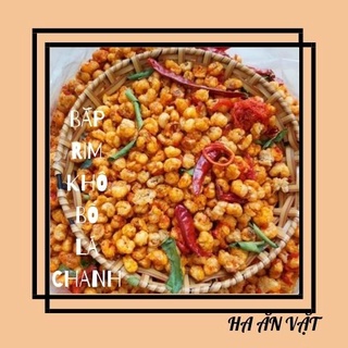 BẮP RANG KHÔ BÒ LÁ CHANH