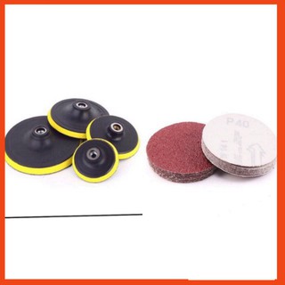 Đế dán chà nhám,giấy nhám tròn 100mm