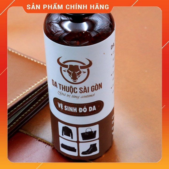 Sản Phẩm Vệ Sinh Túi Xách Vệ Sinh Đồ Da - Hàng Chính Hãng Thương Hiệu Da Thuộc Sài Gòn - VSDD01