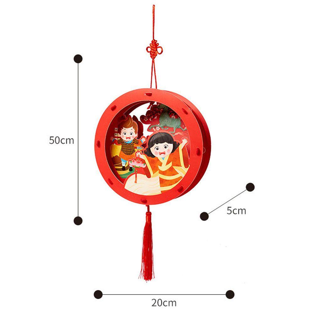 YIYU Lồng Đèn Handmade Trang Trí Lễ Hội Mùa Thu