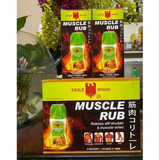 Dầu xoa bóp con ó Singapore Eagle Brand Muscle Rub