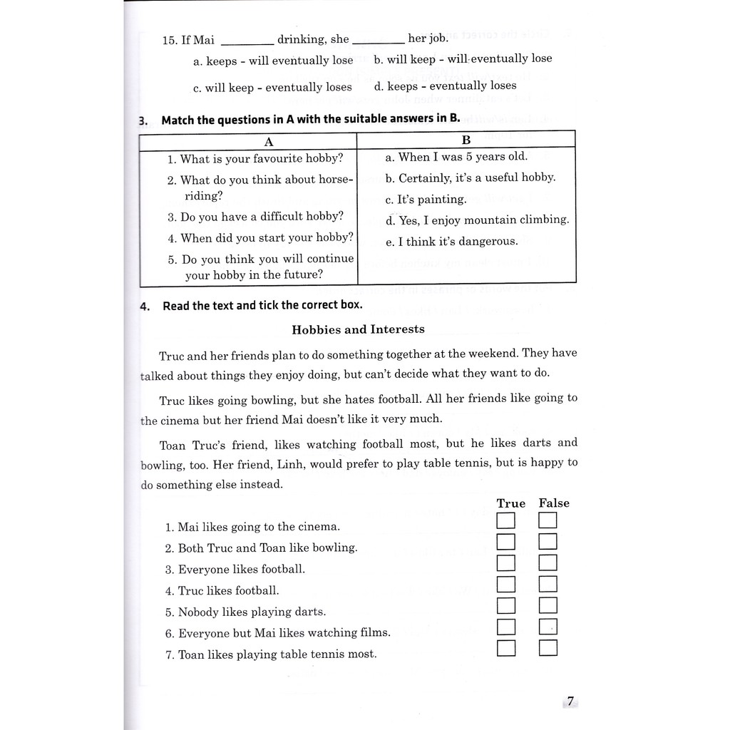 Sách - 700 câu trắc nghiệm tiếng anh 7 - Pearson - Tặng đáp án