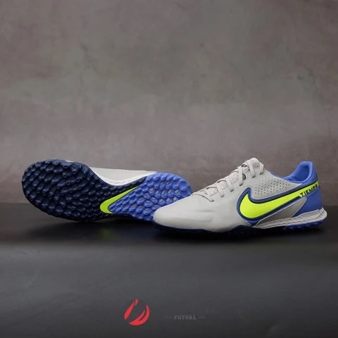 GIÀY ĐÁ BÓNG CHÍNH HÃNG NIKE TIEMPO REACT LEGEND 9 PRO TF - DA1192-075 - XÁM/TÍM