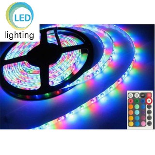 Cuộn LED dây GRB 3528 (3 màu/ có keo chống nước)