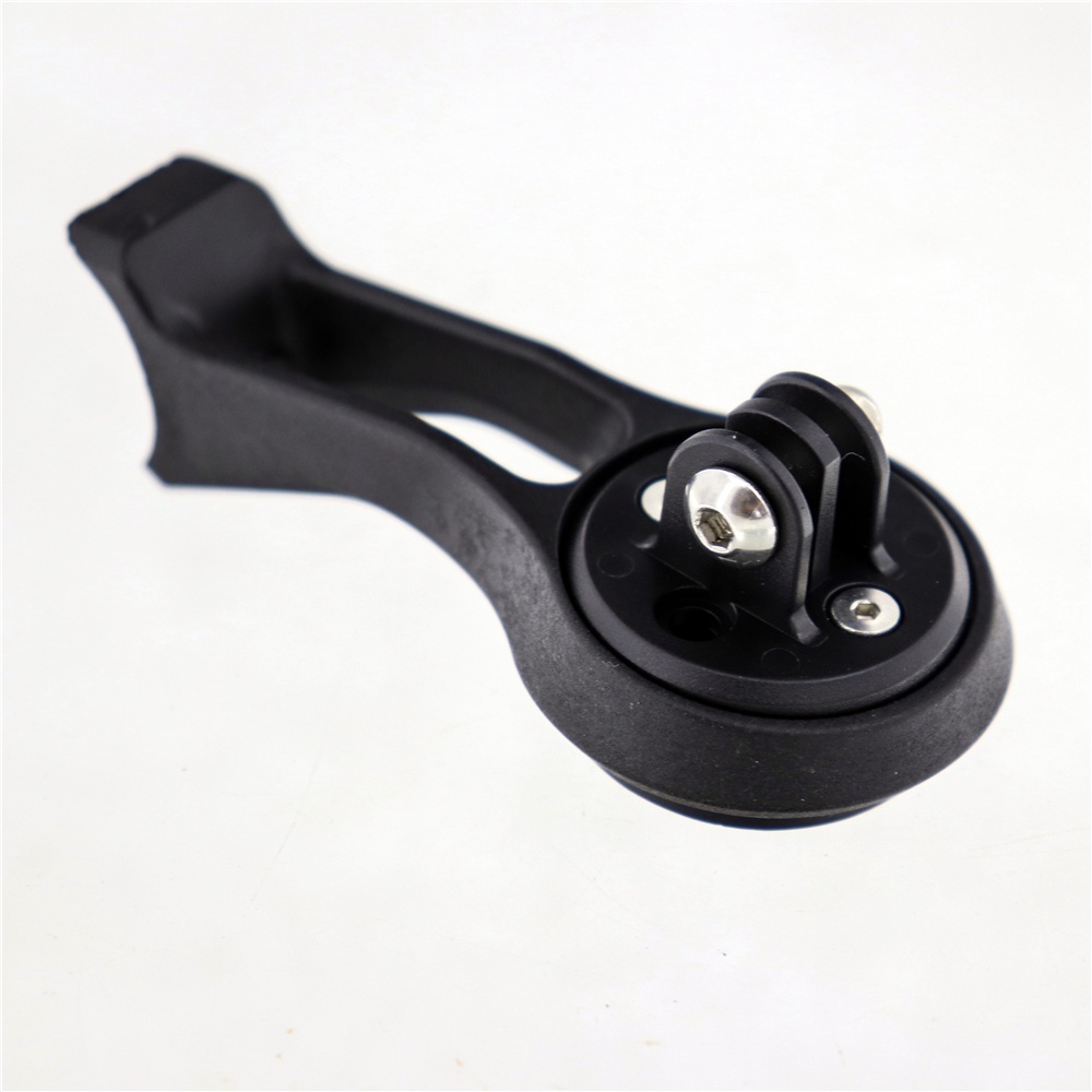 Giá Đỡ Mở Rộng Bằng Nhựa Màu Đen Kèm Vòng Đệm Cho Garmin/Bryton/Wwahoo/Catey