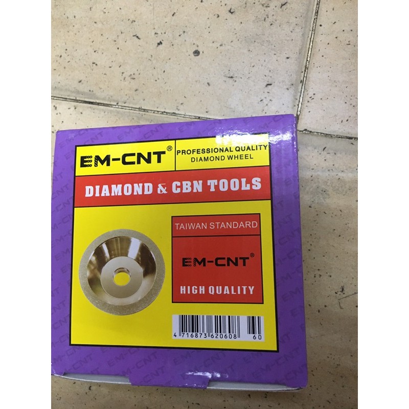 Đá mài chén kim cương tác dụng mài hợp kim EM-CNT cao cấp
