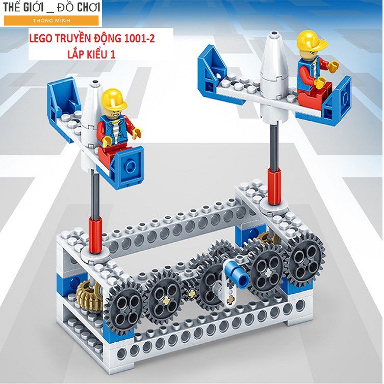 Bộ lego đồ chơi cho bé LEGO 3 IN 1 máy công trình truyền động được