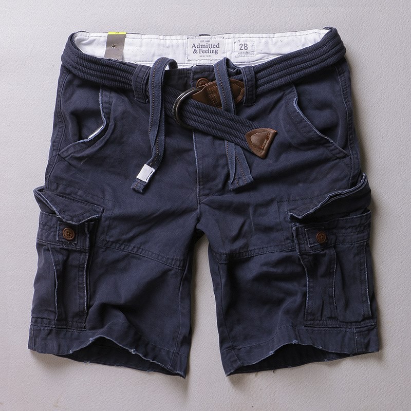 QUẦN SHORT ABERCROMBIE＆FITCH CAGO BLUE