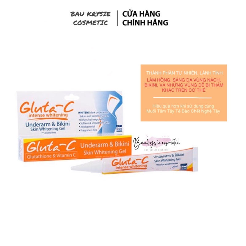 Gel Gluta-C Dưỡng Trắng, Mờ Thâm Da Body