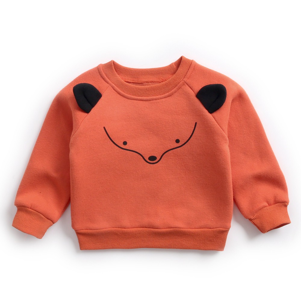 Bộ 2 Món Áo Và Quần SANLUTOZ Họa Tiết Hoạt Hình Đơn Giản Cho Em Bé