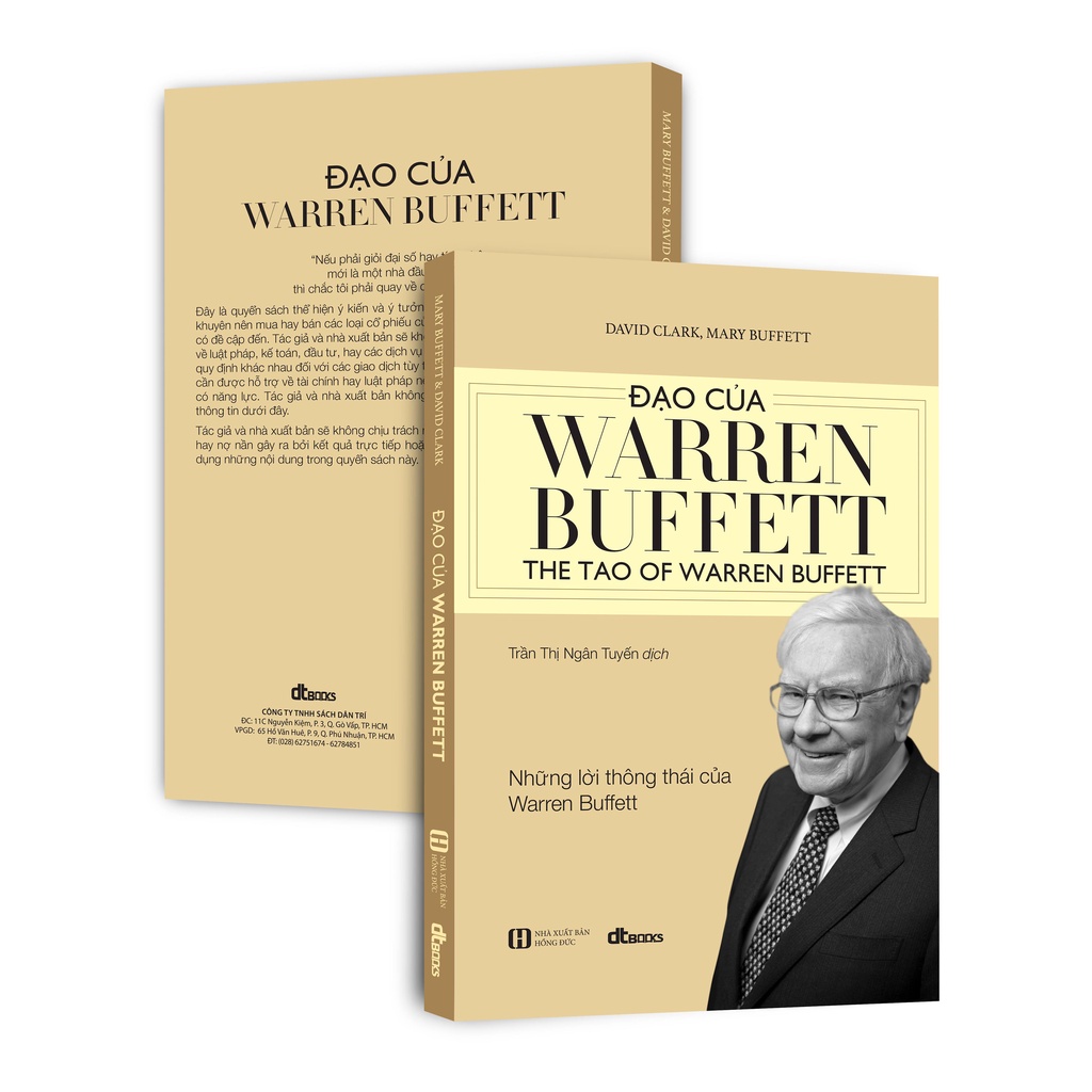 Sách - Đạo của Warren Buffett (Những lời thông thái của Warren Buffett, tái bản 2022)