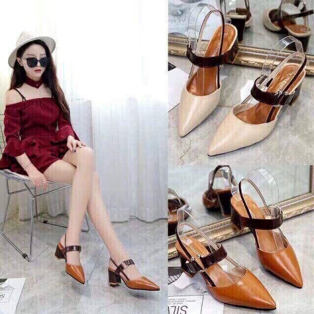 Giầy cao 5p kiểu dáng mới(kèm ảnh thật)