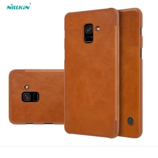 Bao da QIN samsung A8 chính hãng nillkin