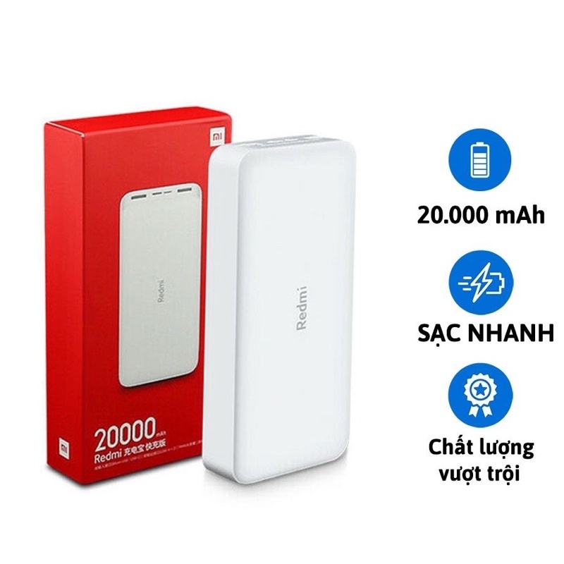 Sạc dự phòng Redmi 20000mAh