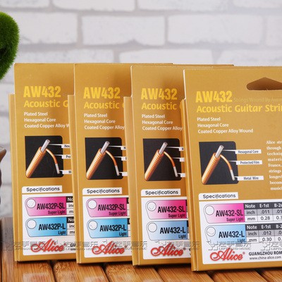 Bộ Dây Đàn Guitar Acoustic Alice AW432 Broze 85/15