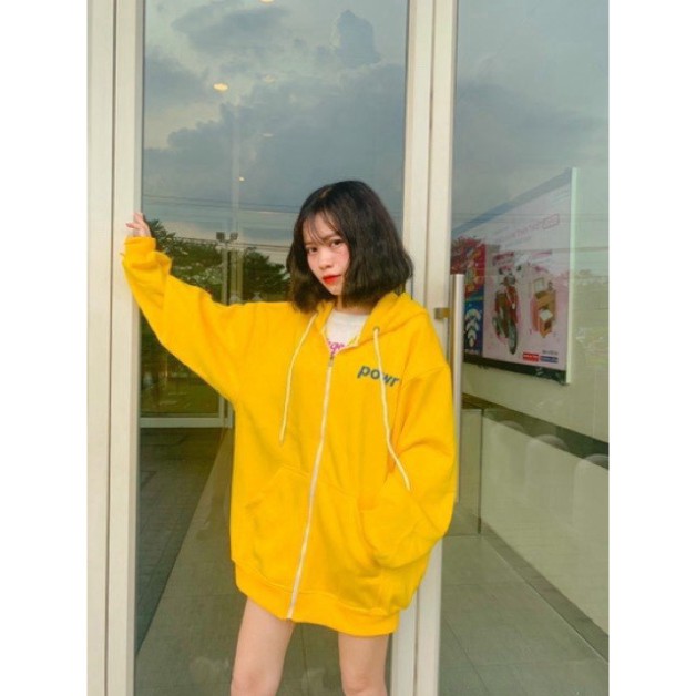 Áo Khoác Hoodie Unisex Cho Nam Nữ Freesize Powr | BigBuy360 - bigbuy360.vn