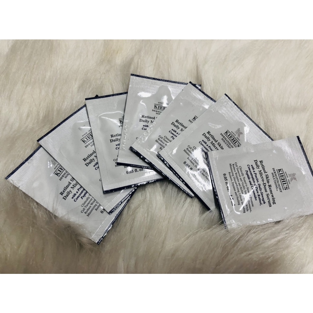 [AUTH 1000%] [SAMPLE] Kiehl's Kiehls Mẫu thử TINH CHẤT KIEHL RETINOL MICRO DOSE GIÚP TÁI TẠO DA &amp; GIÚP DA SĂN CHẮC