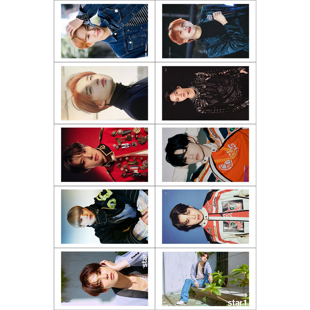 Bộ 30 tấm Baycard Jungwoo NCT 6x9 cm - Baystore