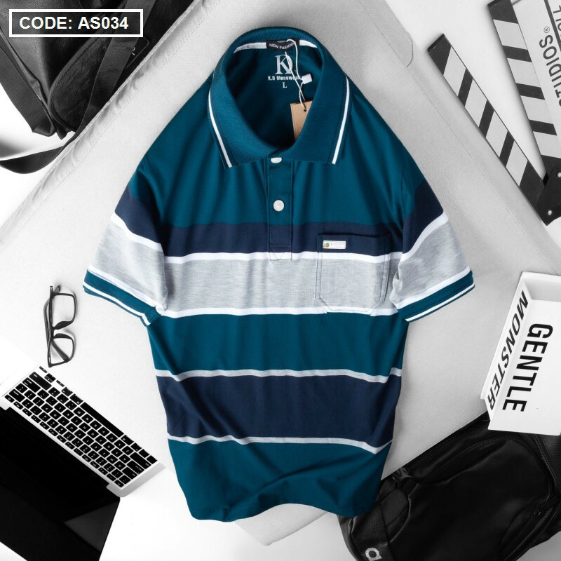 Áo thun Polo nam trung niên có túi JULIDO vải cá sấu Cotton xuất xịn, chuẩn form,sang trọng-lịch lãm J85 JULIDO | BigBuy360 - bigbuy360.vn