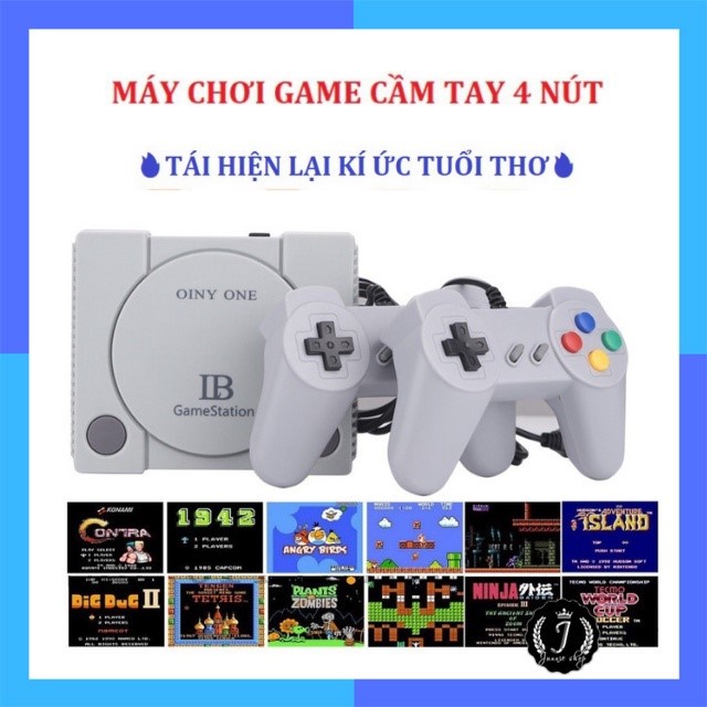 Máy Chơi Game 628 trò nes + 20 trò mới , Chuẩn HDMI ,máy chơi game ,playstation , tay cầm game  Mini HD TV Game Console