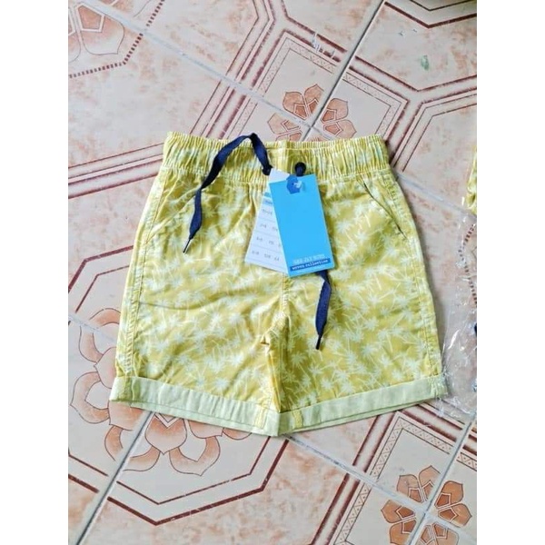 Quần short kaki bé trai chất cotton mềm mại