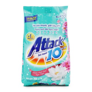(Mẫu Mới) Bột giặt Nhật Bản Attack - 360gr