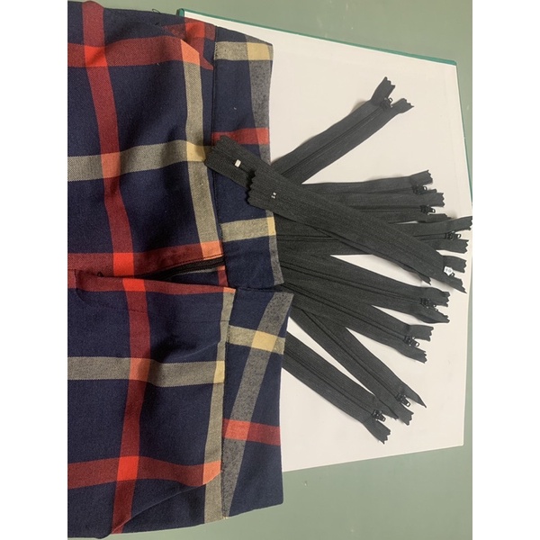✅ Combo 5 dây khoá kéo may quần âu nam - nữ màu đen [Noon Fashion]