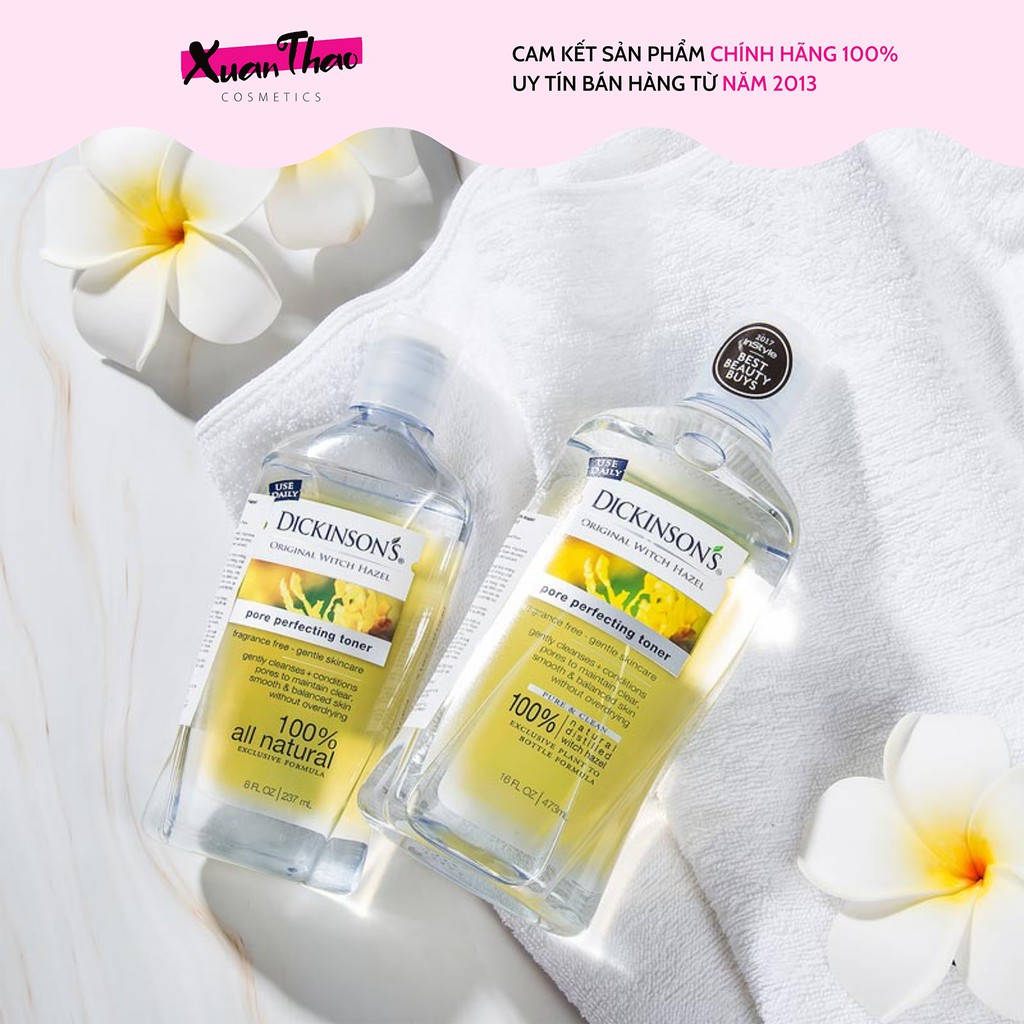 Nước Hoa Hồng Se Khít Lỗ Chân Lông, Toner Dickinson, Kiềm Dầu, Giảm Mụn